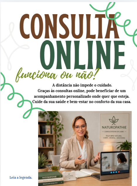 Consulta de Naturopatia Online – (60 Minutos) PT